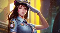 Overwatch (Officer DVa)